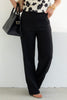 Ellie Black Straight Leg Pant