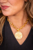 Isabella Necklace - Gold | French Kande