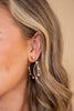 Leighton Pearl Hoop Earrings - Gold White Pearl | Kendra Scott - FINAL SALE