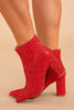 Disco Girl Boot - Red - FINAL SALE