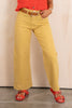 Just Black Denim Butter Yellow Wide Leg Jean