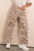 Born to Be Ivory and Tan Abstract Wide Leg Pants *Final Sale*