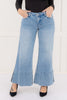 Goldie Mid Rise Super Flare Wide Leg Jean