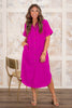 Tinsley Dress - Magenta