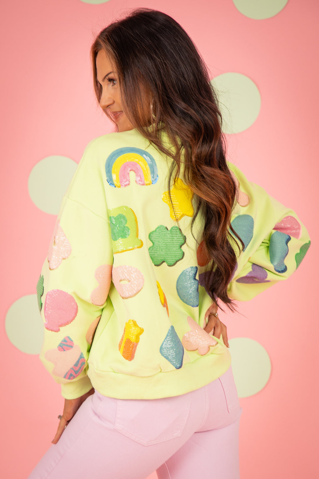 Lucky Charm Sweatshirt | Queen Of Sparkles