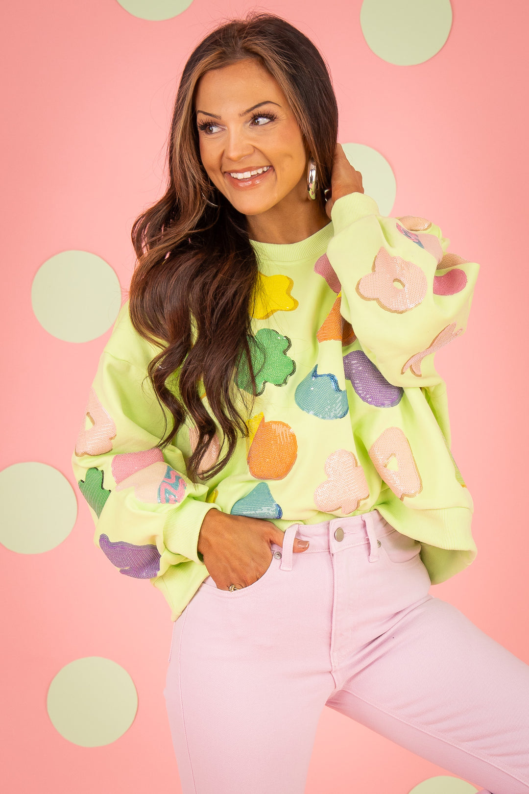 Lucky Charm Sweatshirt | Queen Of Sparkles