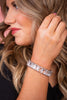 Julianna Emerald Cut Cuff Bracelet - Crystal | Sorrelli