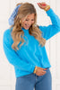 Sasha Hooded Long Sleeve Sweater - DOORBUSTER