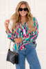 Brighter Days Printed Long Sleeve Blouse - FINAL SALE