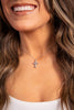 Diamond Cross Necklace | Brighton