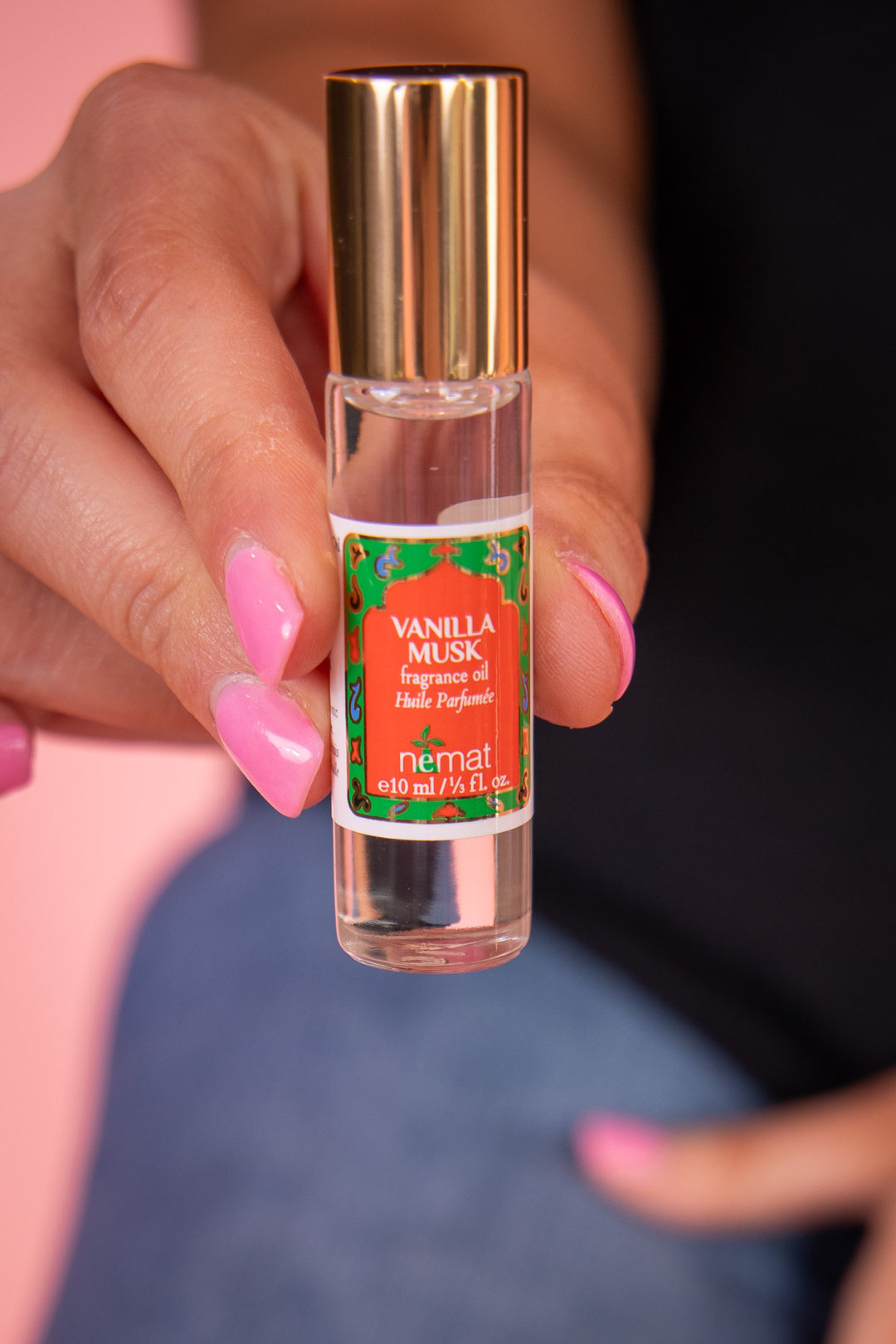 Nemat Vanilla musk outlets & Amber perfume oil