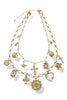 Good Feeling Gold Layered Charm Necklace