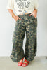 Blending In Washed Camo Relaxed Fit Tulip Jean