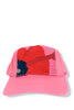 Suzani Hot Pink Kilim Patch Trucker Hat 22