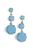 Sienna By TOVA Tori Turquoise Earrings