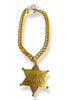 Made in the Deep South 1960s Sheriff Badge 1960s Necklace
