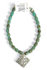 Made in the Deep South 1950s Brooch 1960s Turquoise Beads Necklace