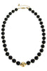 Something New Black and Gold Beaded Necklace