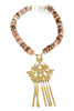 Made In The Deep South 1960s Pendant 1960s Pink Turquoise Necklace