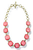 Ella Pink Stone Linked Necklace
