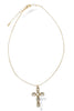 For The Gathering Gold Cross Necklace