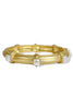 Next Feelings Pearl Hinged Bangle Bracelet
