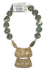 Made in the Deep South 1970s Pendant 1970s Crystal Beads Necklace
