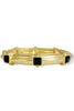 Next Feelings Black Hinged Bangle Bracelet