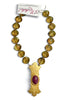 Made in the Deep South 1970s Pendant 1960s Glass Beads Necklace