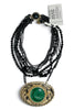 Made in the Deep South 1970s Buckle 1950s Glass Necklace