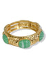 Read The Room Green Stone Bracelet