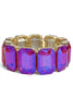 Britney Purple Abalone Stretch Bracelet