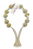 Made in the Deep South 1970s Pendant 1970s Glass Bead Necklace