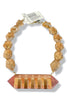 Made In The Deep South 1970s Artist Made Brooch 1970s Crystal Necklace