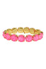 TOVA Single Electric Pink Large Stretch Bracelet