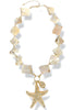 Starfish Gold Multi Necklace