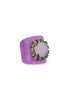 TOVA X TWT Jacci Lavender Enamel Ring