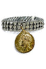 Made In The Deep South 1970s Coin 1960s Stretch Bracelet