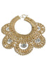 New Adventures Gold and Clear Statement Necklace
