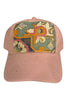 Kilim Baseball Hat - Dusty Rose 24