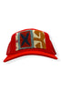 Kilim Trucker Hat - Red 242