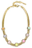 TOVA Kristen Antique Gold Fairy Dust Necklace