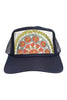 Kilim Trucker Hat - Navy 222