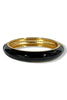 Let Me Know Black Hinge Bracelet
