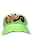 Kilim Baseball Hat - Lime 84