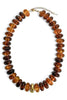 Mystic Brown Beaded Necklace