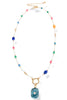 Break the Code Mixed Bead Necklace