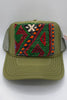 Kilim Trucker Hat - Olive 30