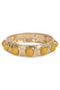Holding Close Mustard Stretch Bangle Bracelet