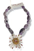 Made In The Deep South 1960s Brooch Amethyst Necklace
